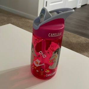Kid’s camelbak water bottle- pink hedgehogs